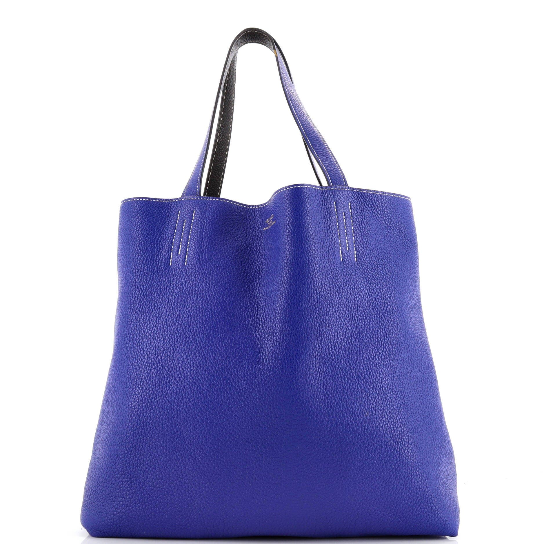Pre-Owned Hermes Double Sens Tote Clemence 45, Main, color, 