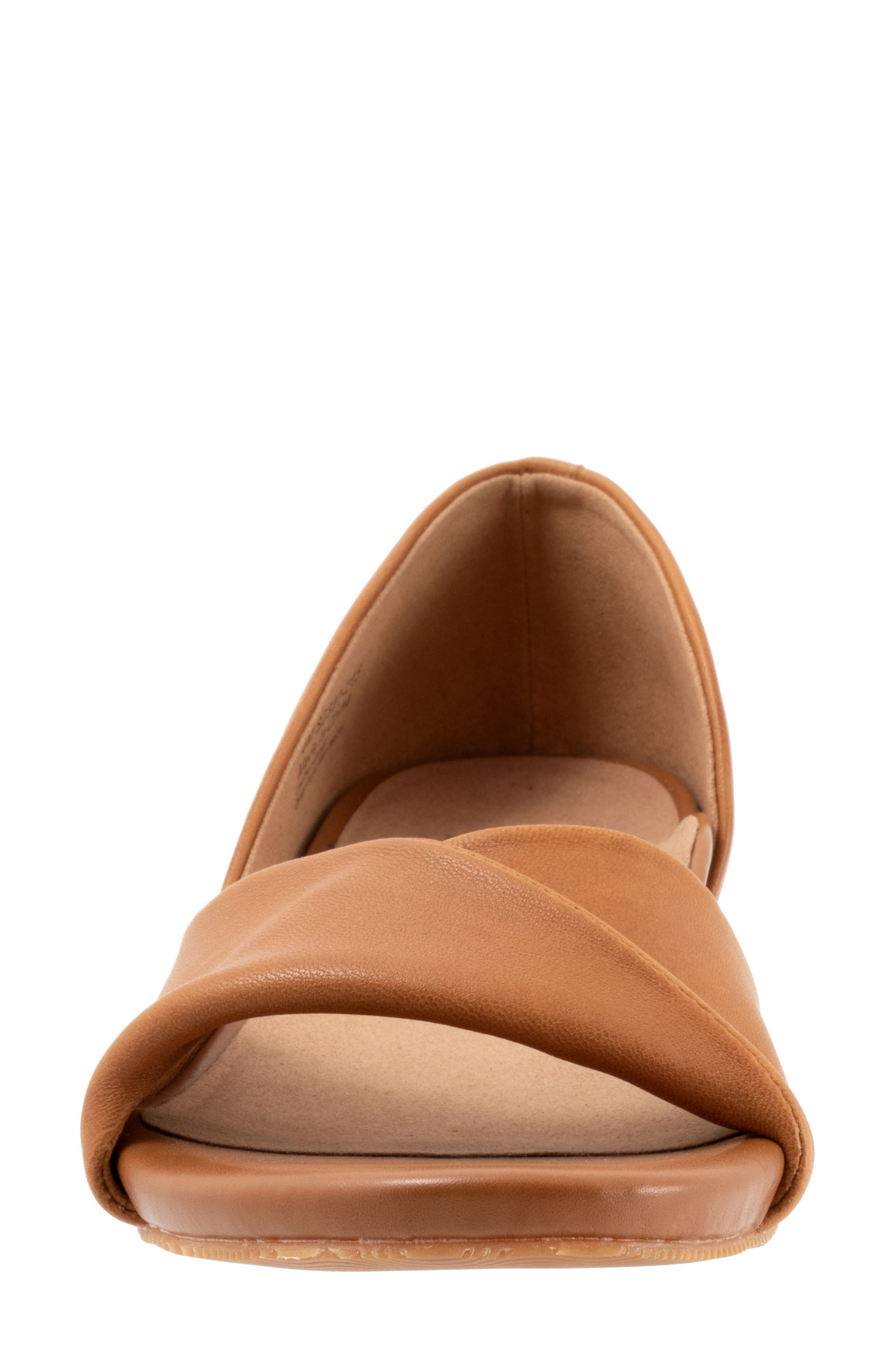 SoftWalk<sup>®</sup> Cypress Open Toe Flat, Alternate, color, Luggage