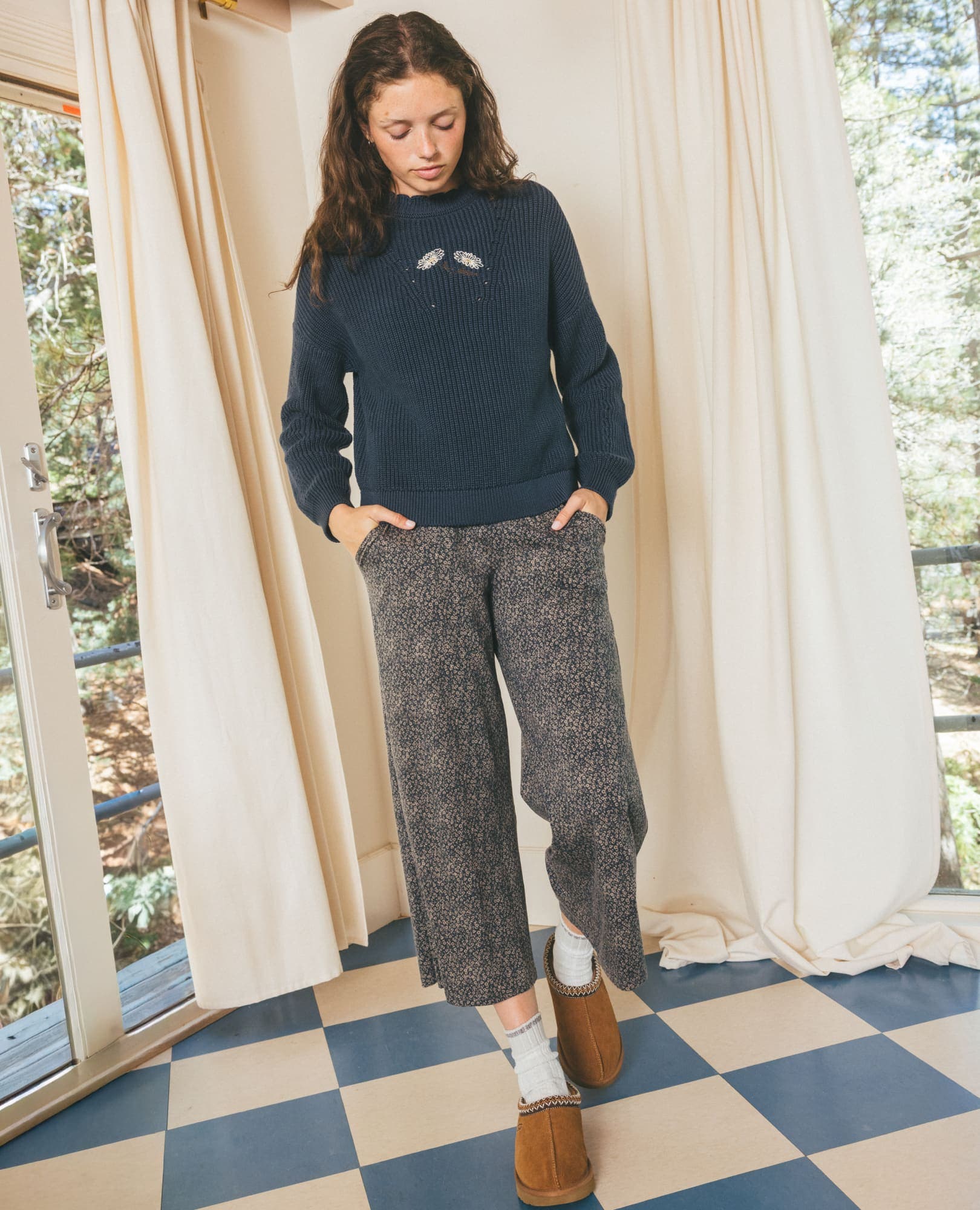 Toad & Co Bianca Pattern Crew Sweater (Women) | Nordstrom