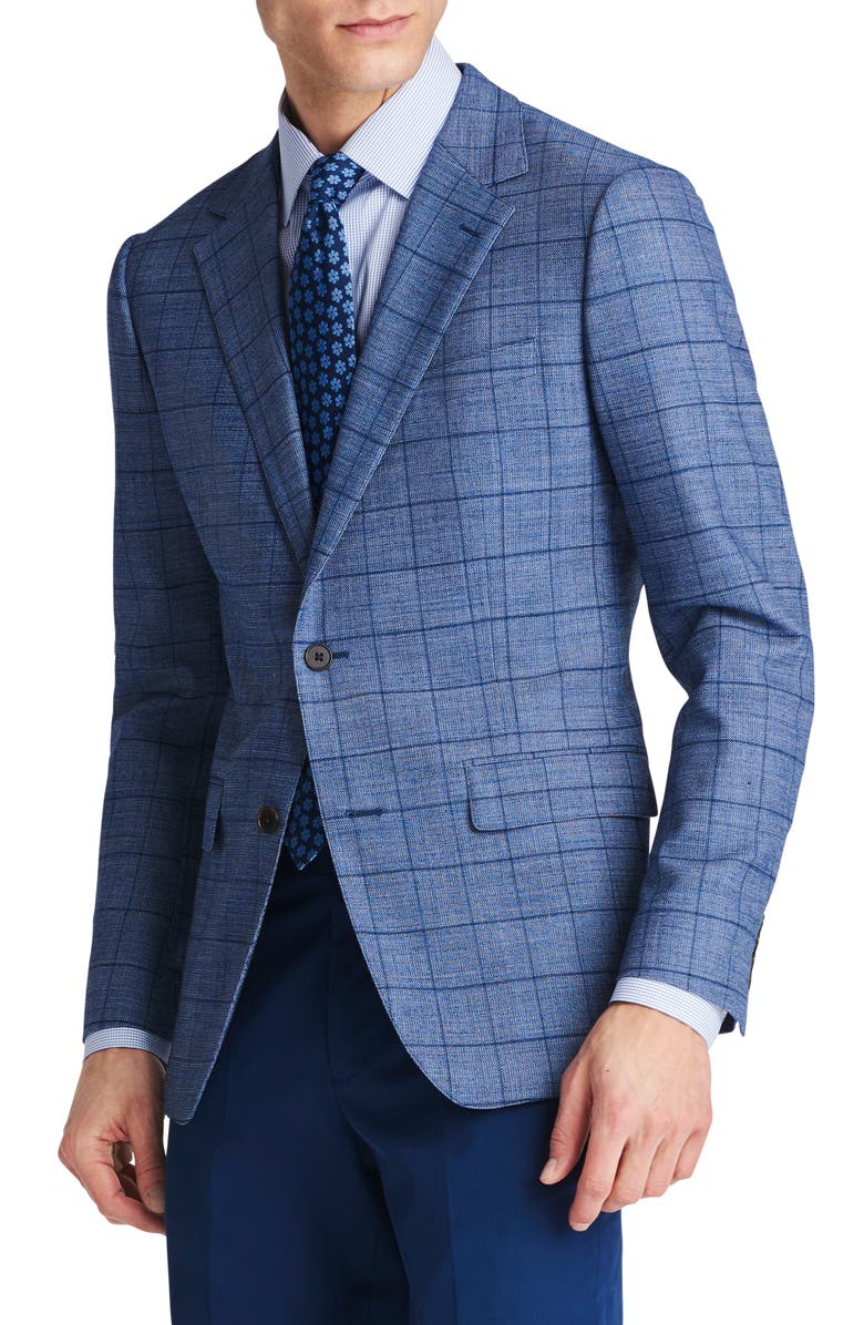Bonobos Jetsetter Slim Fit Stretch Wool Blazer, Alternate, color,