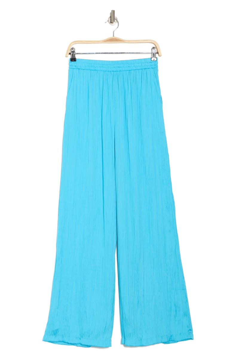 L'AGENCE Lillian Pull-On Wide Leg Pants, Alternate, color, Blue Atoll