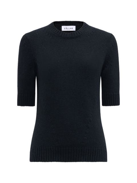 Portia Cashmere Crewneck Sweater