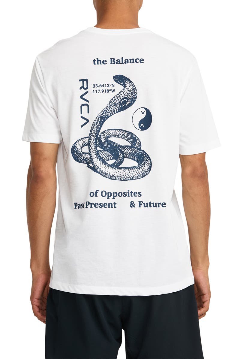 RVCA Balance Cobra Performance Graphic T-Shirt, Alternate, color, 