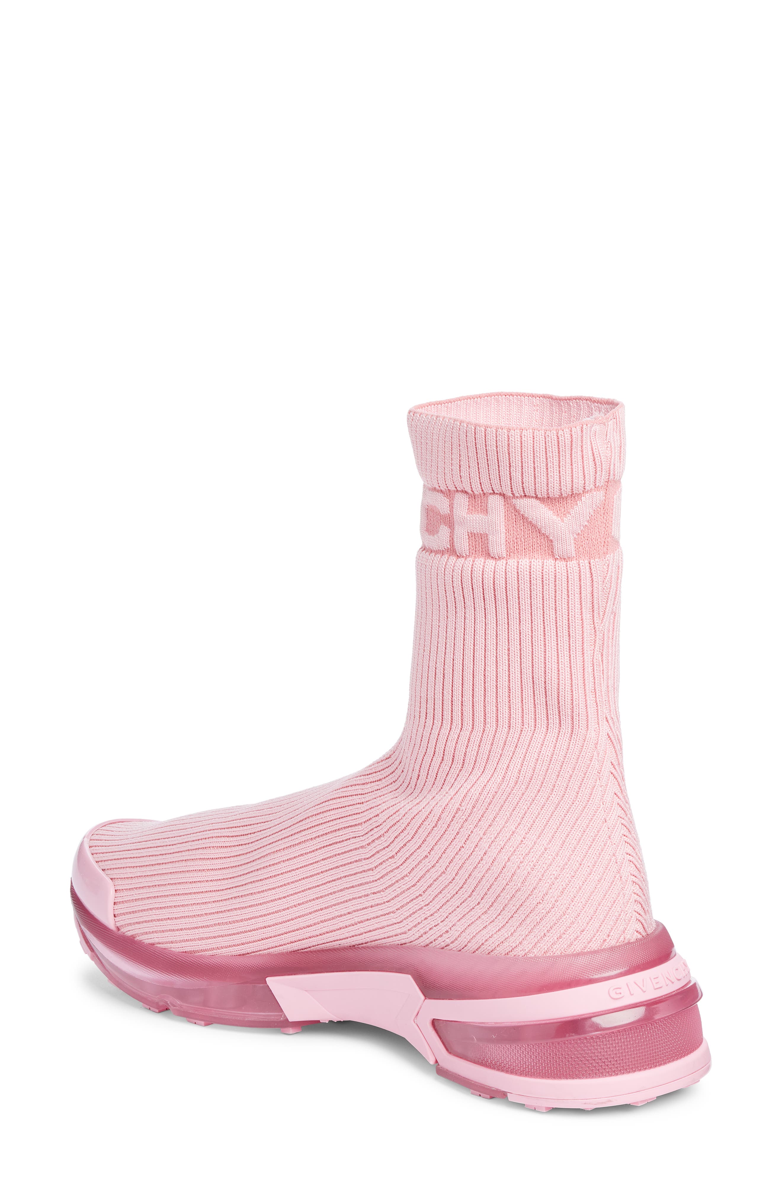 Givenchy Logo Sock Sneaker, Alternate, color, 