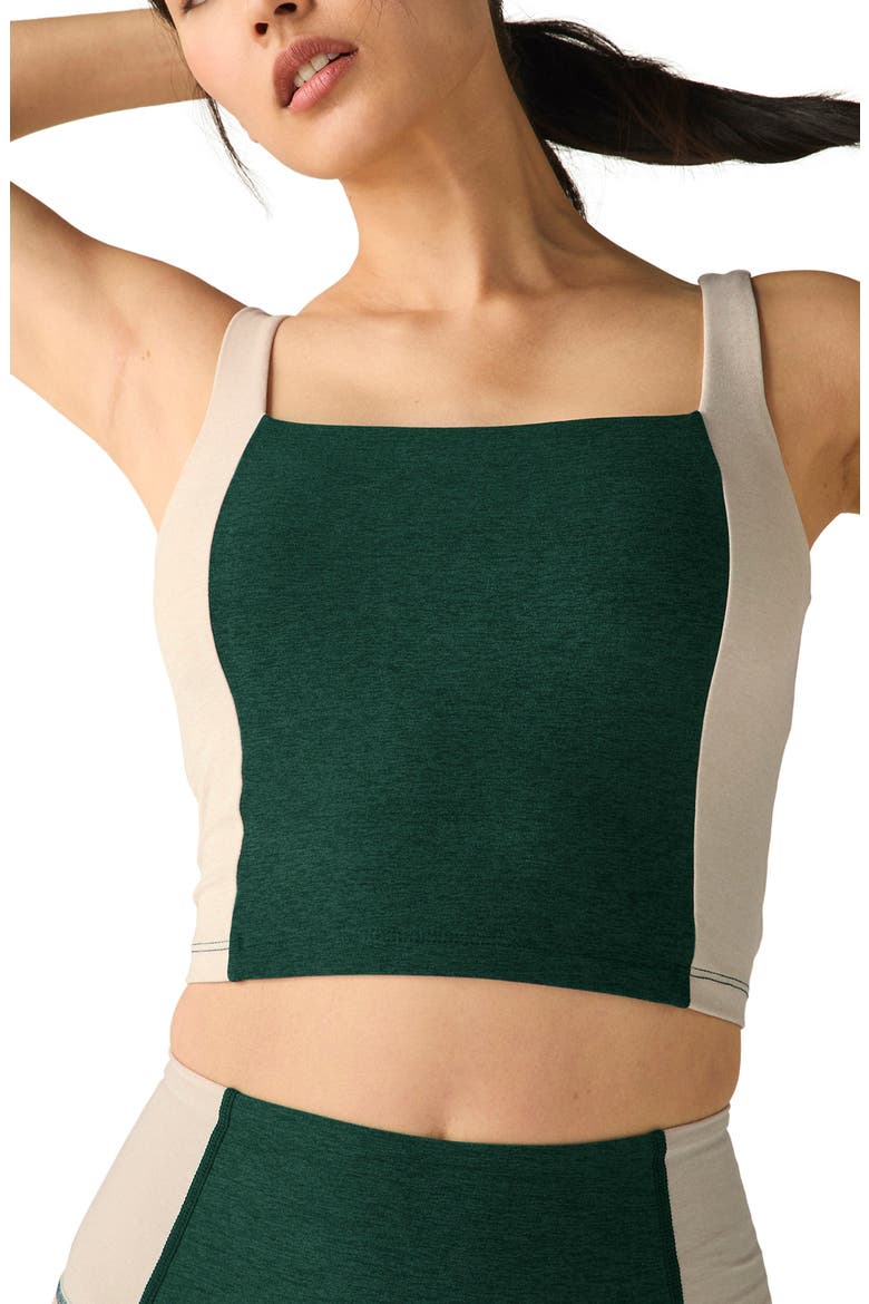Space Dye Colorblock Crop Tank, Alternate, color, DARK SPRUCE GREEN/EG