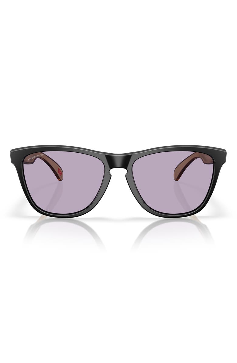 Oakley Frogskins 54mm Prizm<sup>™</sup> Rectangular Sunglasses, Main, color, Matte Black
