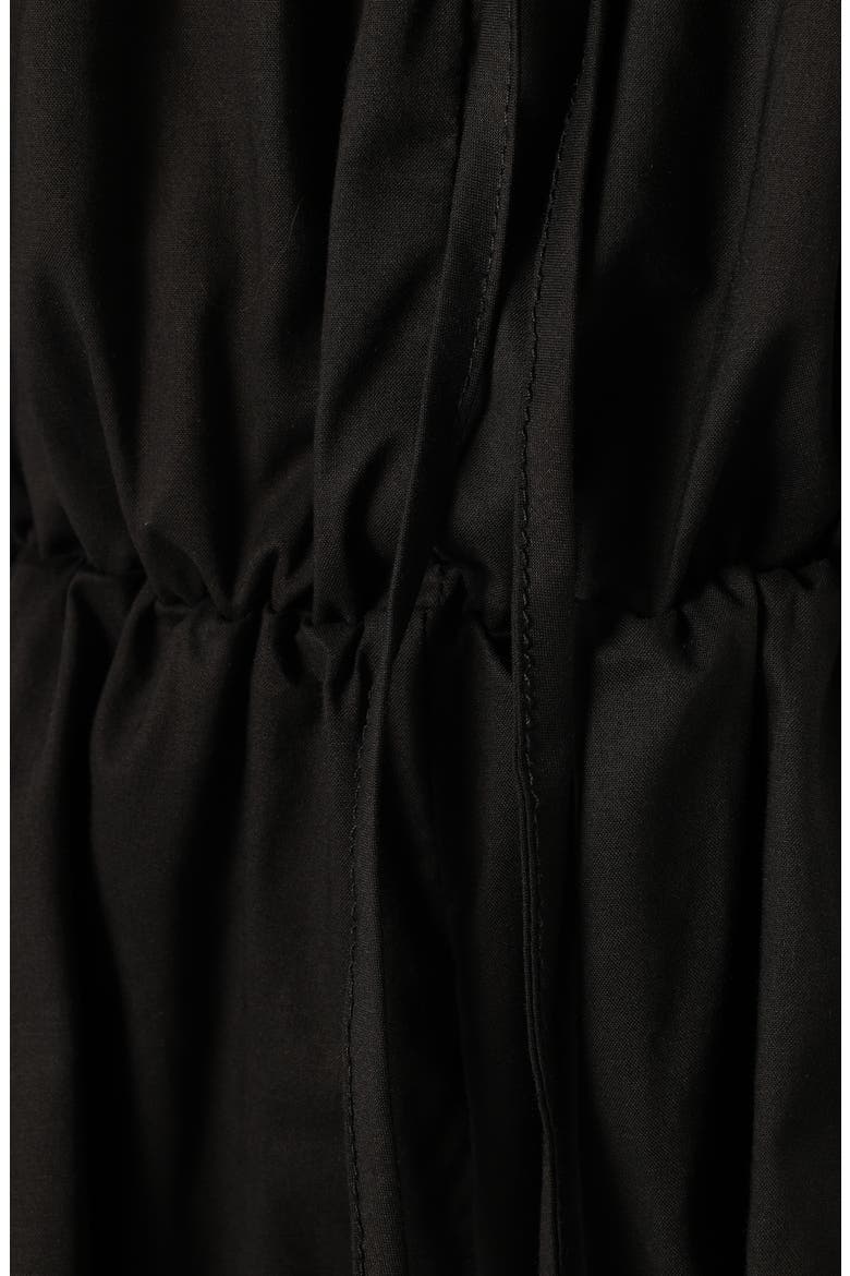 Destiny Off the Shoulder Romper, Alternate, color, BLACK