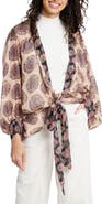 SAACHI Medallion Print Topper