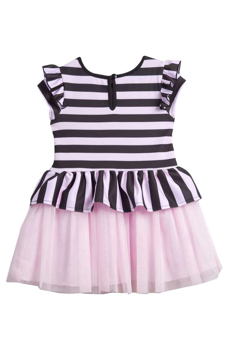 Pippa & Julie Mickey Mouse & Minnie Mouse Tutu Dress, Alternate, color, 