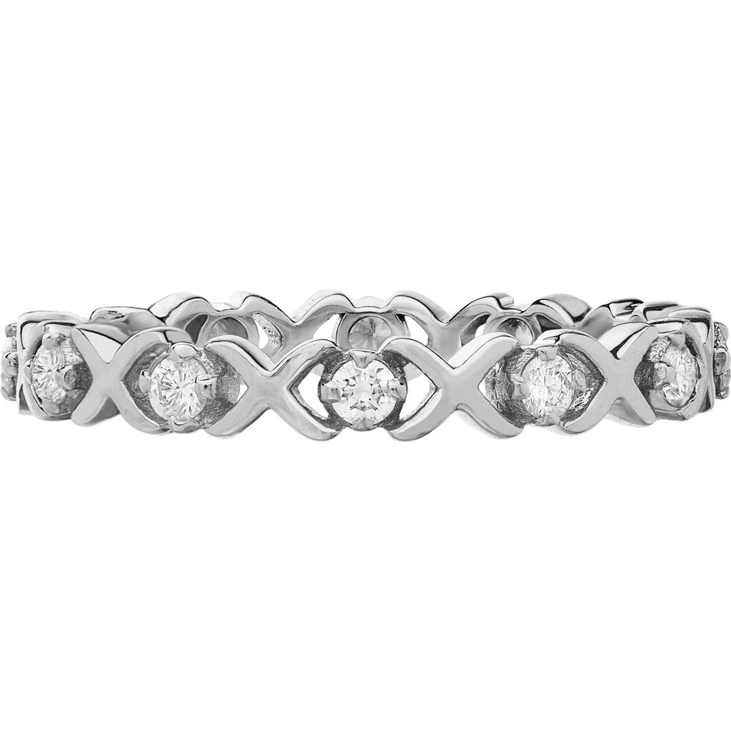Sethi Couture Ayla Diamond Band Ring in 18K White Gold  product
