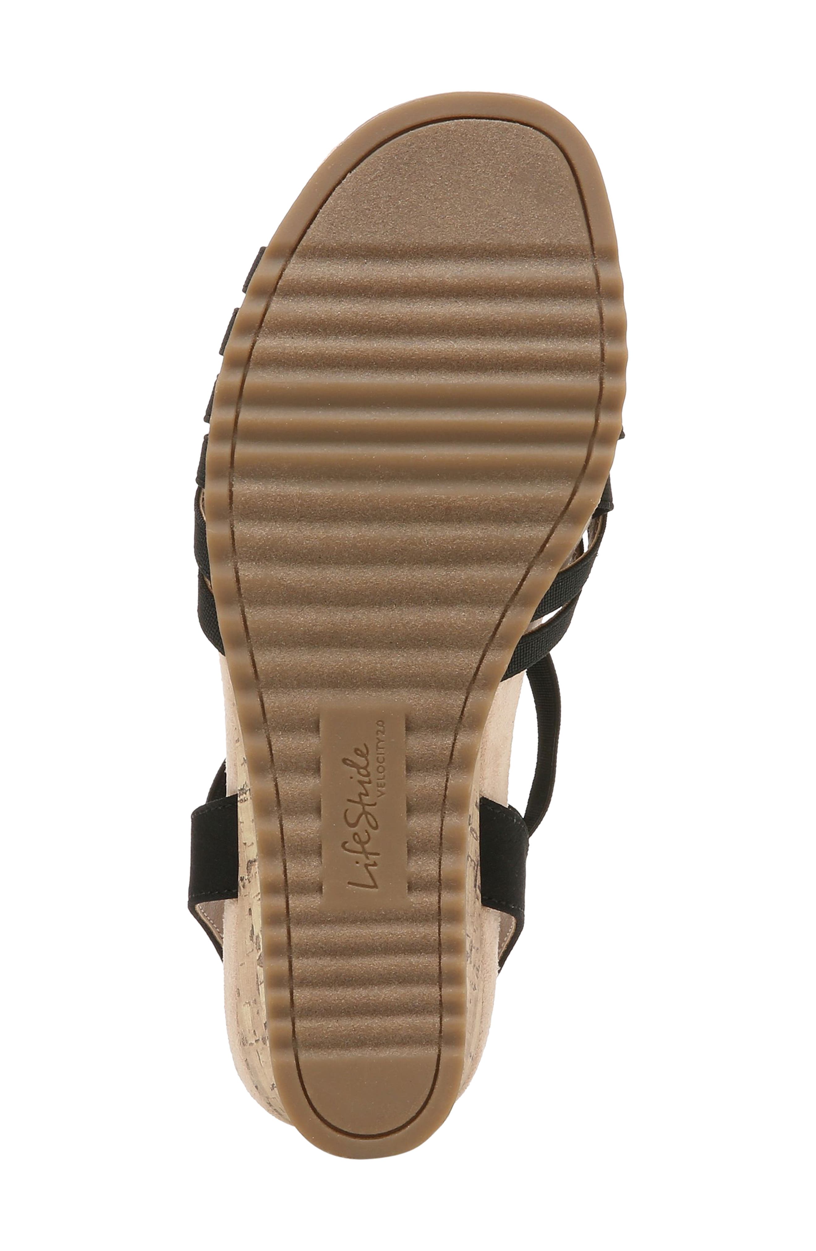 LifeStride Stellar Strappy Wedge Sandal, Alternate, color, 