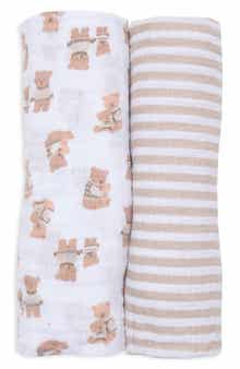 2-Pack Muslin Blankets