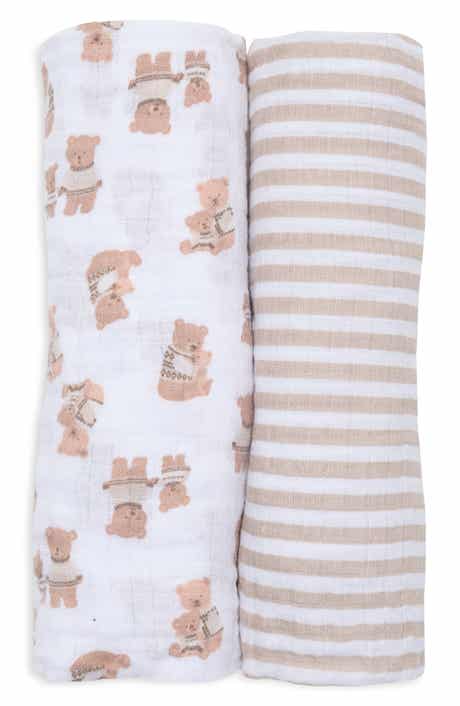2-Pack Muslin Blankets