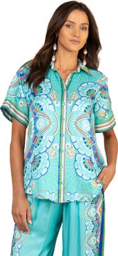 Hale Bob Aviara Silk Shirt