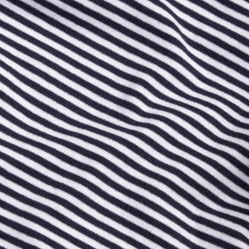 Little English Kids' Striped Turtleneck Dress In Blue