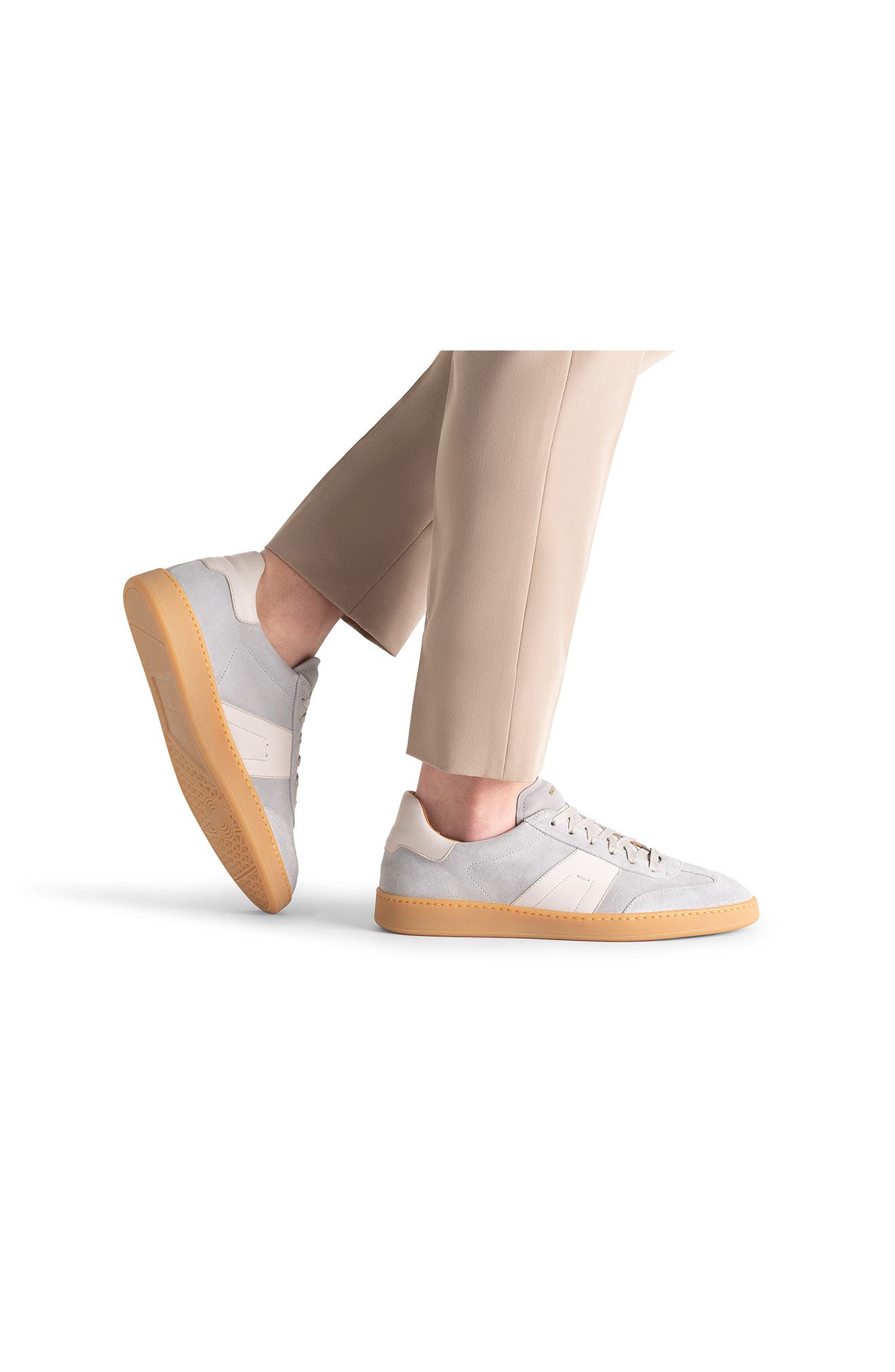 Magnanni Primera Sneaker, Alternate, color, Metal Suede