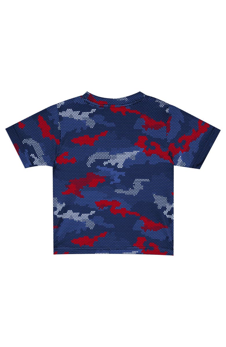 Outerstuff Toddler Fanatics Branded Navy Boston Red Sox Field Ball T-Shirt & Shorts Set, Alternate, color, 