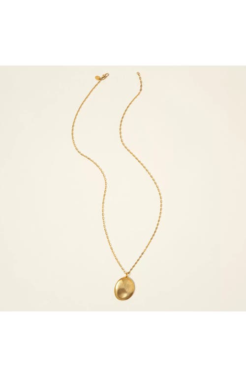 Uncommon Goods Worry Stone Pendant Necklace
