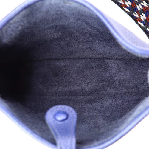 Pre-owned Hermes Hermes Evelyne Bag Gen Iii Clemence Tpm In Blue