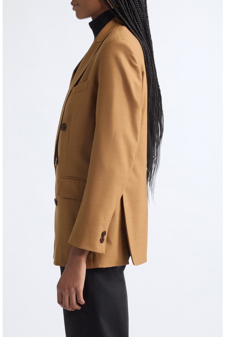 The DB Double Breasted Blazer, Alternate, color, MUSTARD