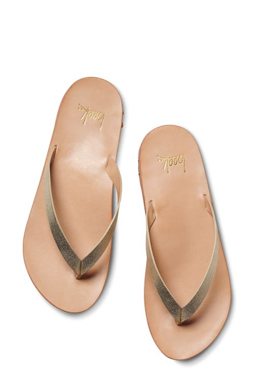 Beek Seabird Flip Flop In Neutral