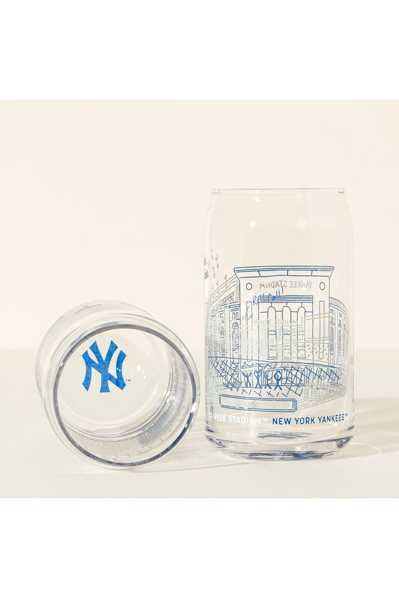 MLB Stadiumscape Can-Shaped Glasses - Set of 2, Alternate, color, Baltimore Orioles
