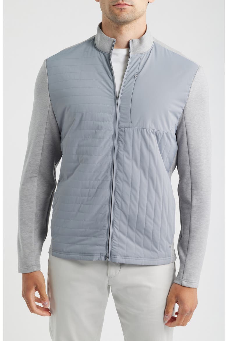 Mixed Media Jacket, Alternate, color, LIGHT GRAY