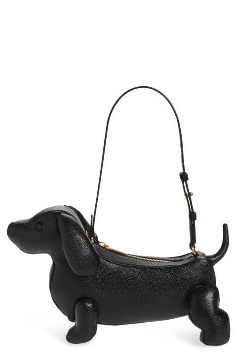 Hector Leather Baguette Shoulder Bag