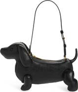 Thom Browne Hector Leather Baguette Shoulder Bag