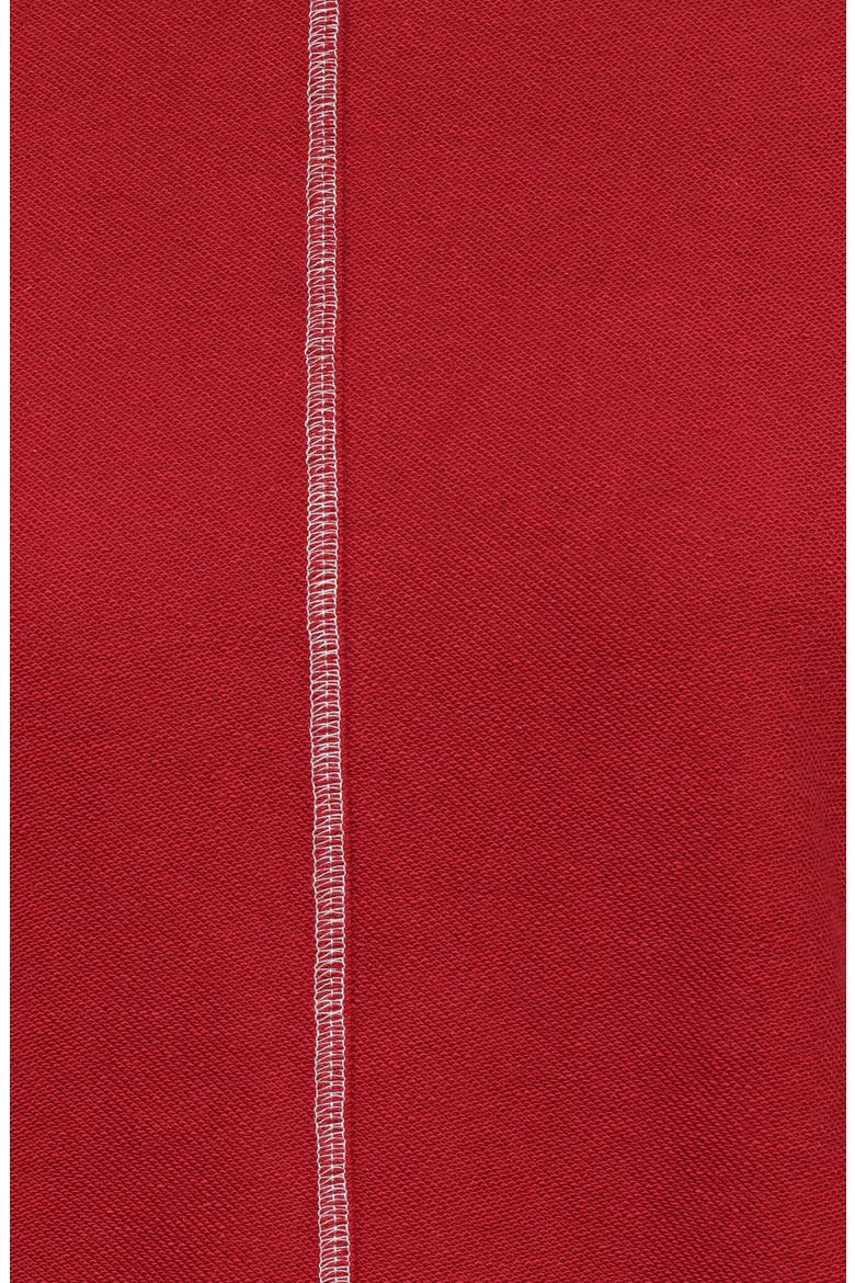 Melody Knit T-Shirt & Shorts Set, Alternate, color, BURGUNDY