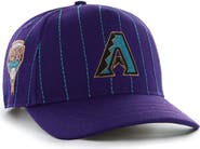 '47 Men's '47 x Rawlings Purple Arizona Diamondbacks Pinstripe Hitch Adjustable Hat