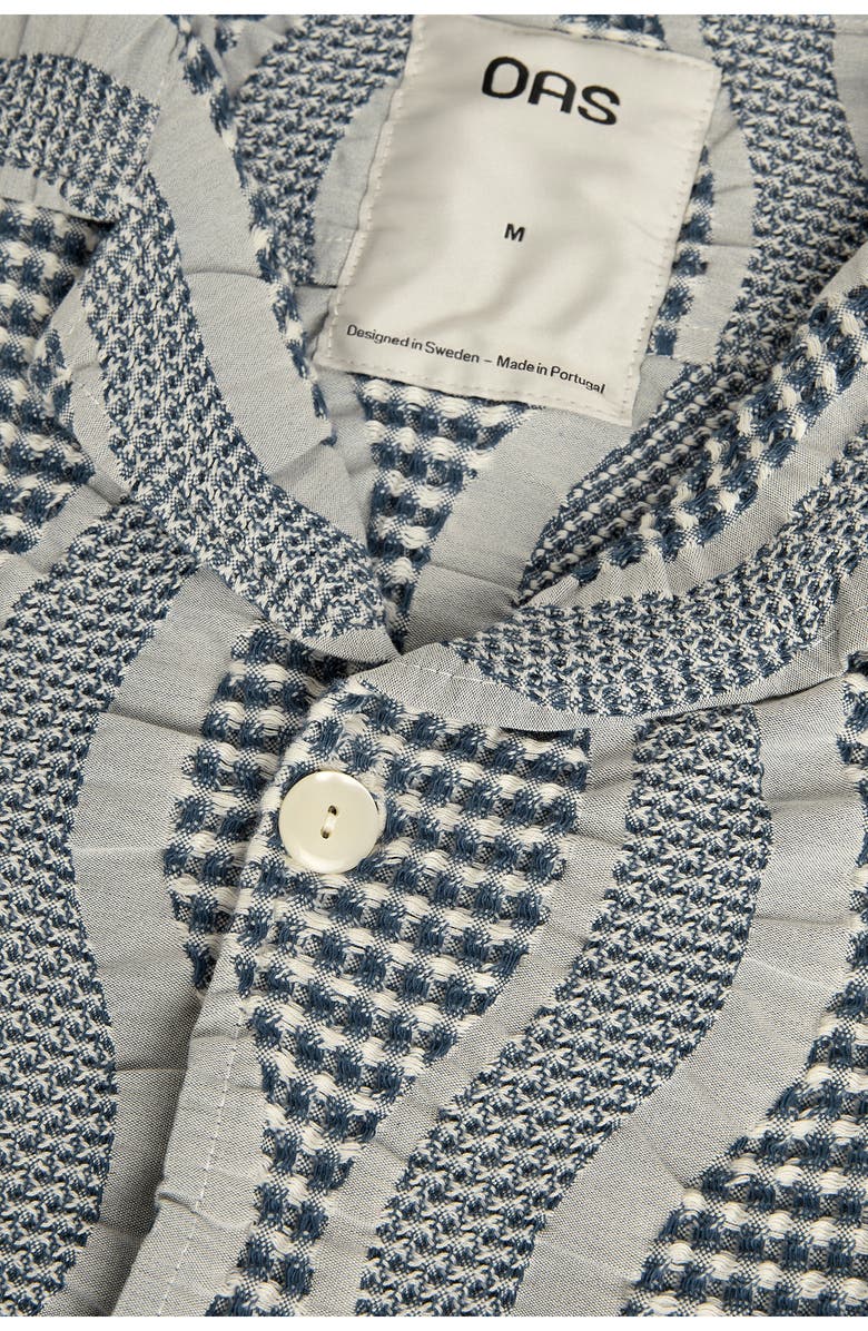 OAS Waffle Weave Camp Shirt, Alternate, color, 