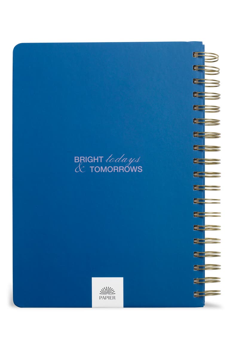 Bold 16-Week Undated Daily Planner, Alternate, color, DARK BLUE