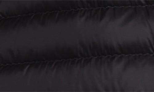 Moncler Raie Packable Down Hooded Jacket In Black