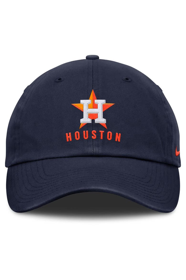 Men's Nike Navy Houston Astros Club Adjustable Hat, Alternate, color, Navy