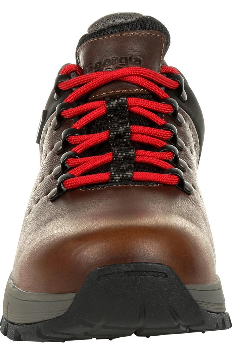 Georgia Boot Eagle Trail Waterproof Oxford, Alternate, color, Brown