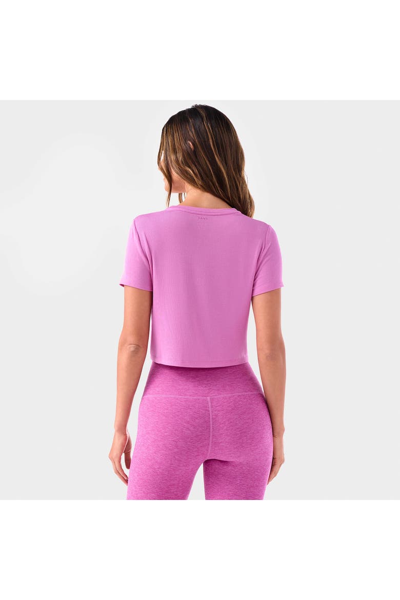 Ribbed Tee, Alternate, color, PARADISE