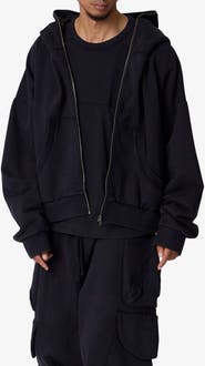 mnml Oversize Zip Hoodie