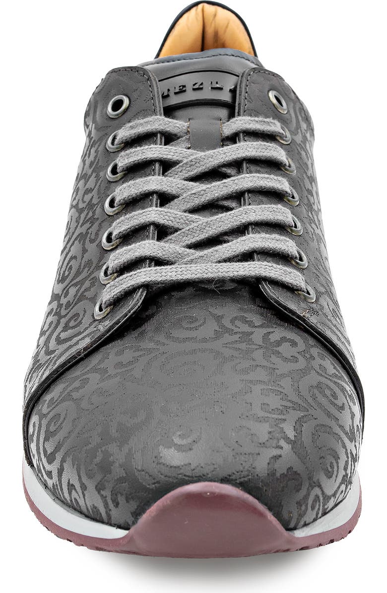 Mezlan Portico Low Top Sneaker, Alternate, color, Black