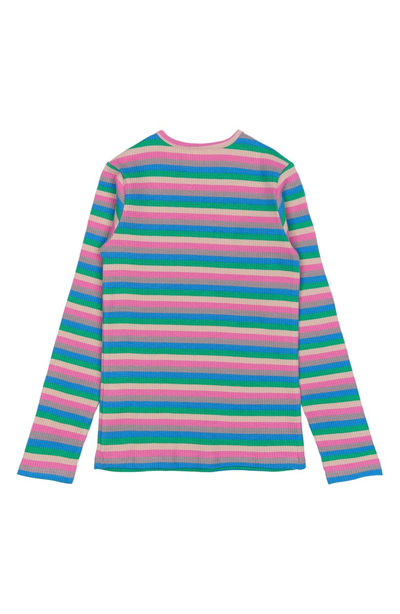 THE NEW Kids' Piper Stripe Long Sleeve Top, Alternate, color, Multi Striped