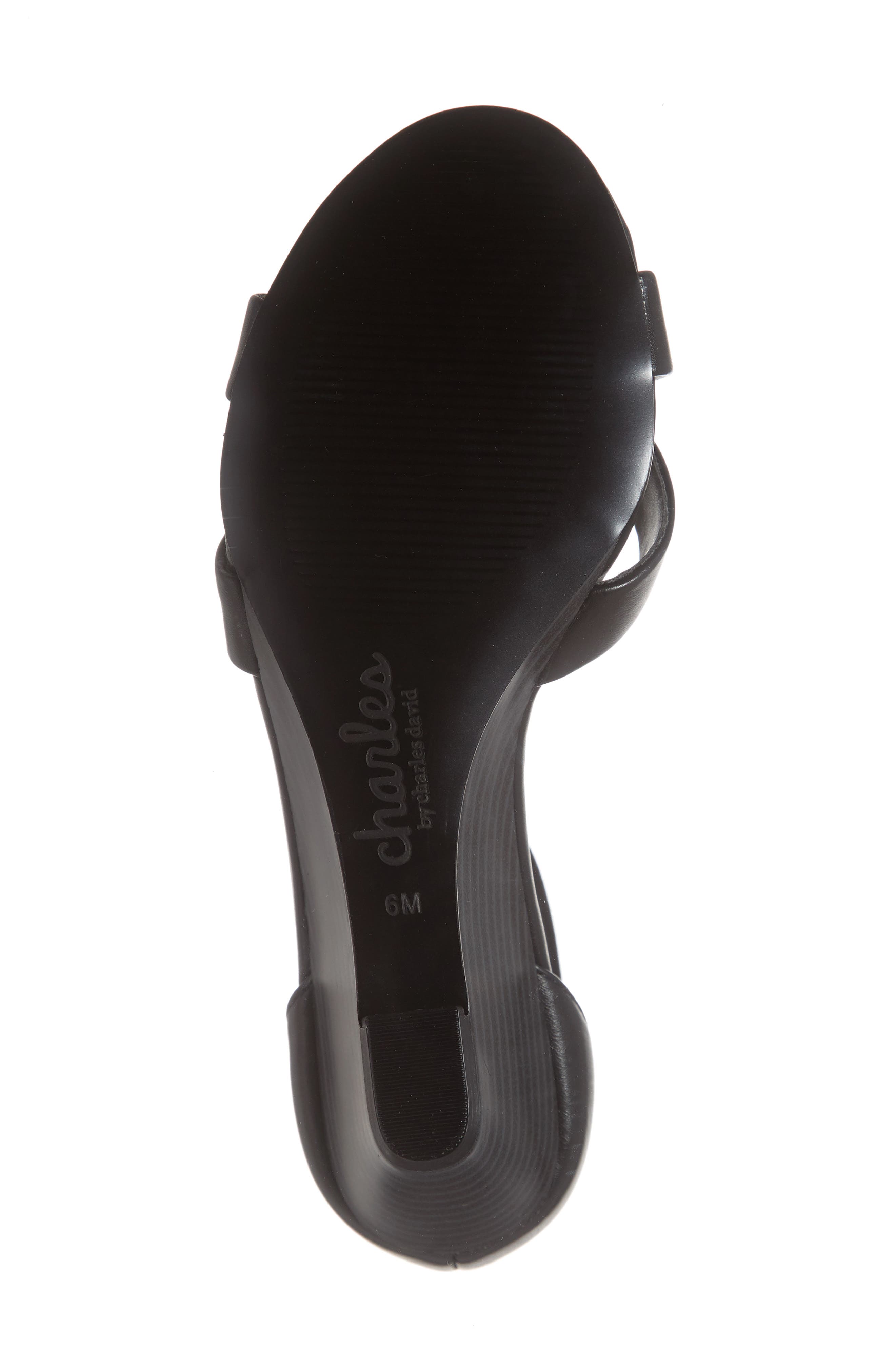 Charles by Charles David Griffin Ankle Strap Wedge, Alternate, color, 