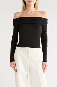 LBLC the label Josie Off the Shoulder Top