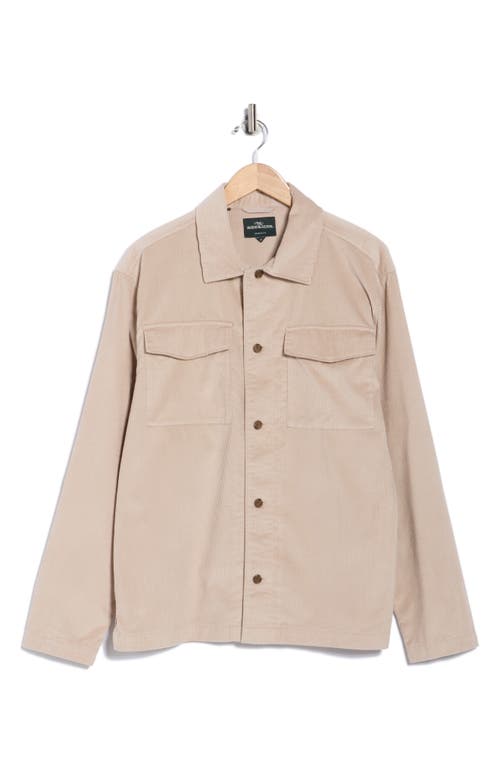 Rodd & Gunn Sandfly Bay Corduroy Shirt In Neutral
