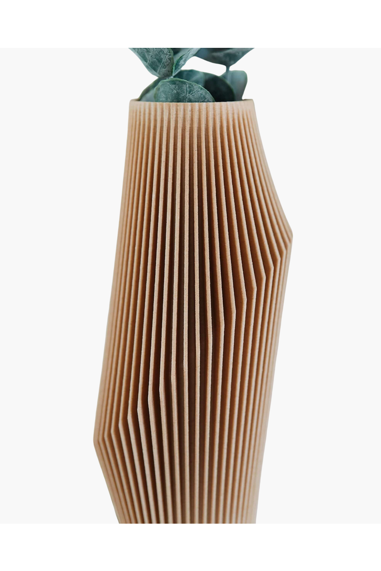 NOVA Boho Vase, Main, color, Cream Beige