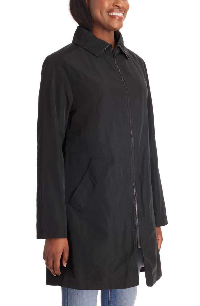 Modern Eternity Convertible 3-in-1 Maternity/Nursing Coat, Alternate, color, Black