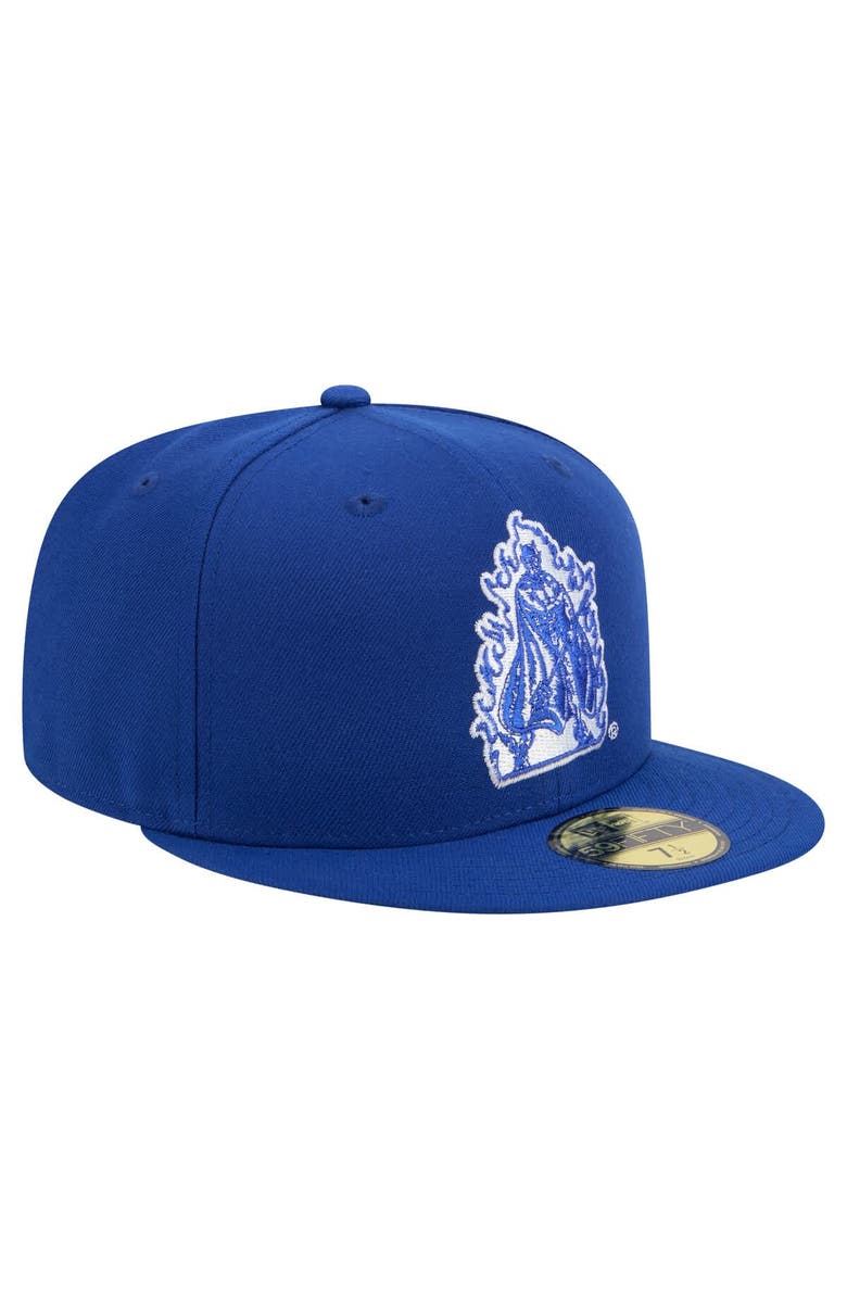 New Era Men's New Era Royal Duke Blue Devils Vault 59FIFTY Fitted Hat, Alternate, color, 