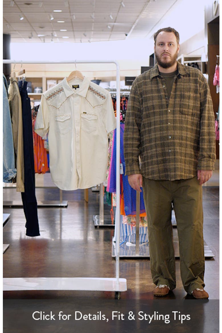 Amarillo Short Sleeve Cotton Twill Button-Up Shirt video
