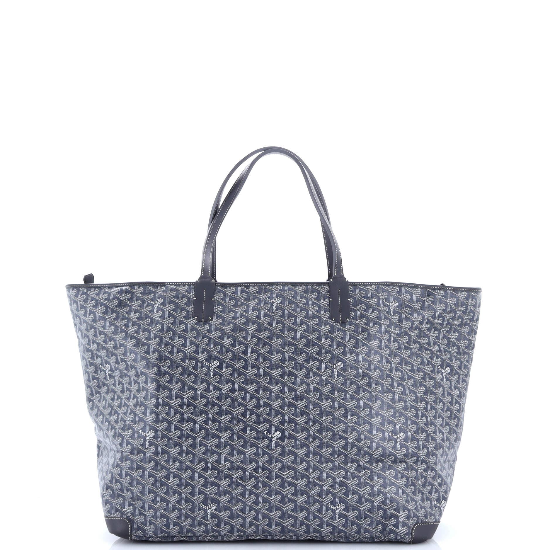 Pre-Owned Goyard Artois Tote Coated Canvas GM, Alternate, color, Gray