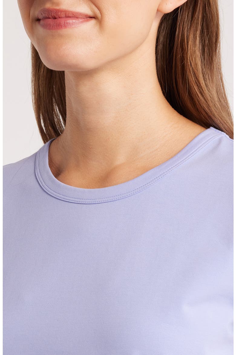 Perfect Crewneck T-Shirt, Alternate, color, HYACINTH