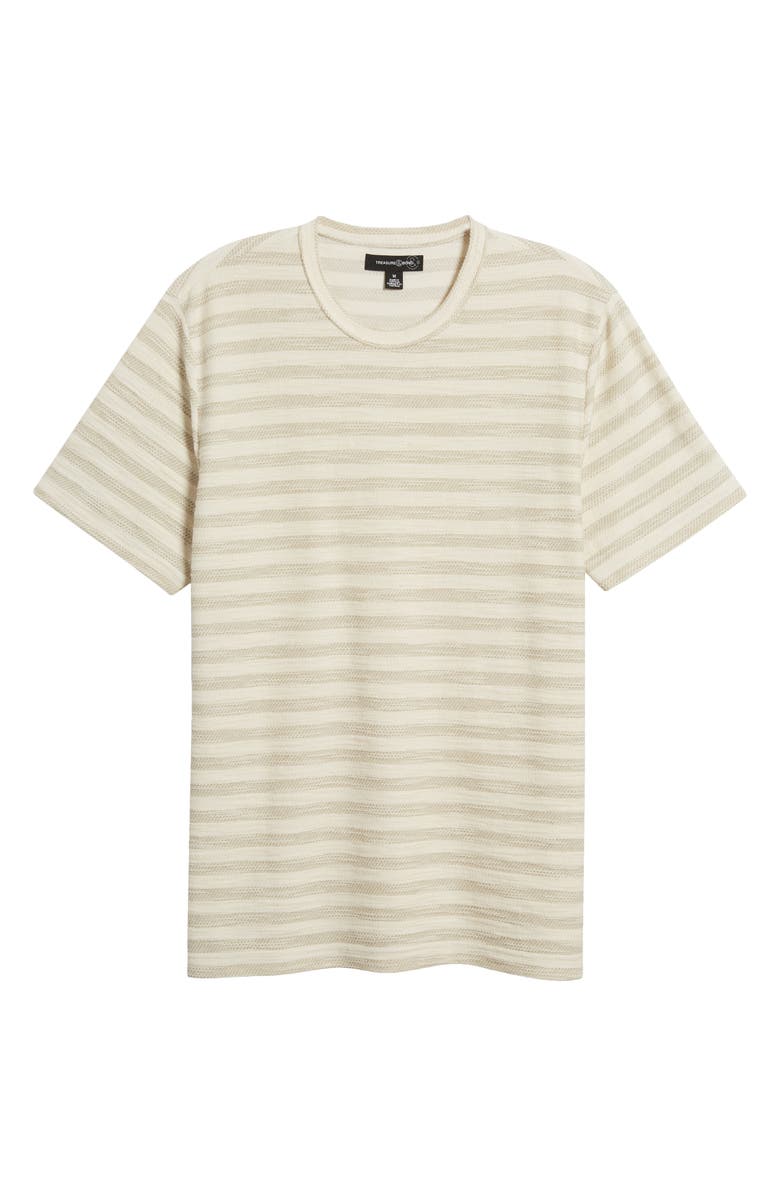 Treasure & Bond Jacquard Stripe T-Shirt, Alternate, color, 